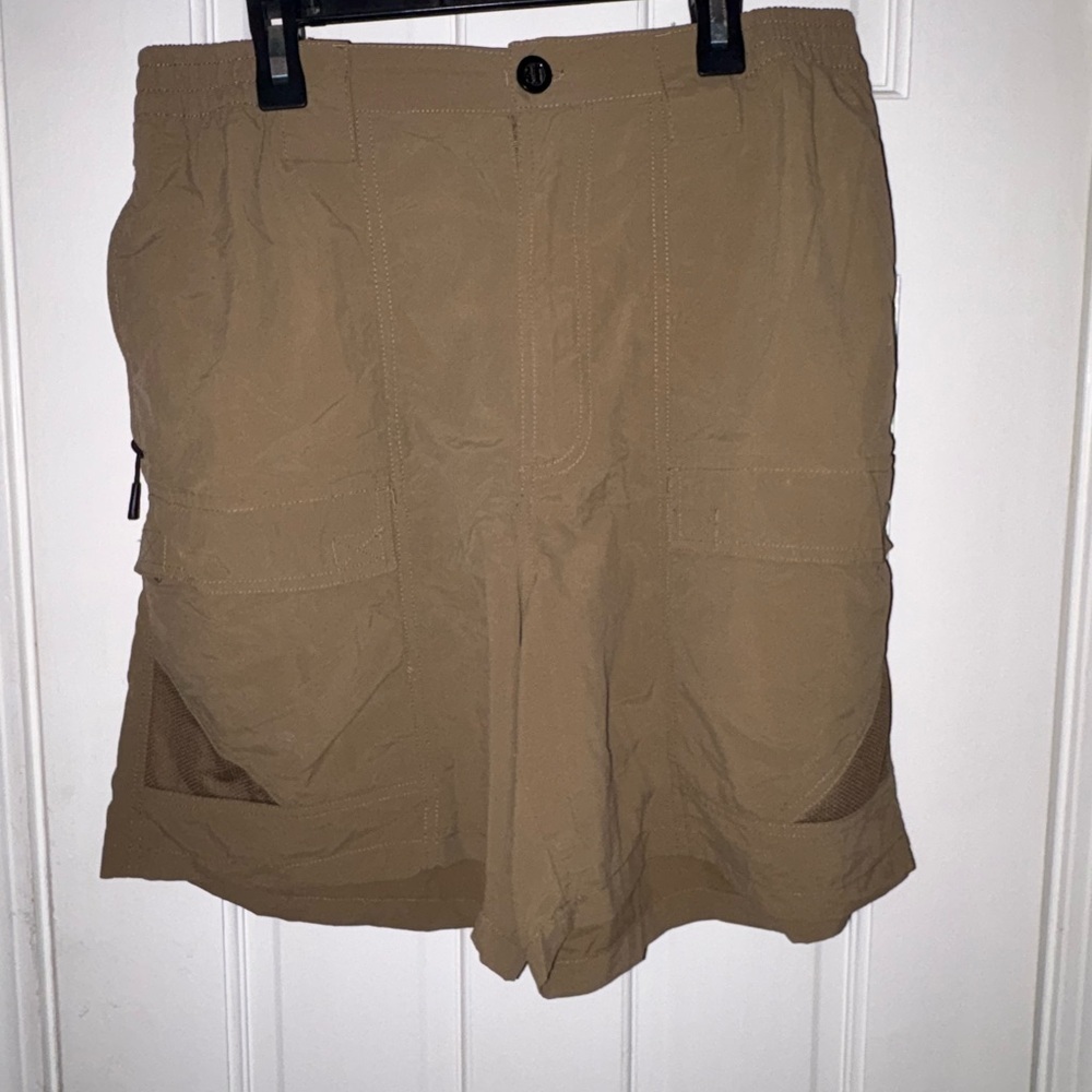 Reel Legends Men's Brown Cargo Shorts